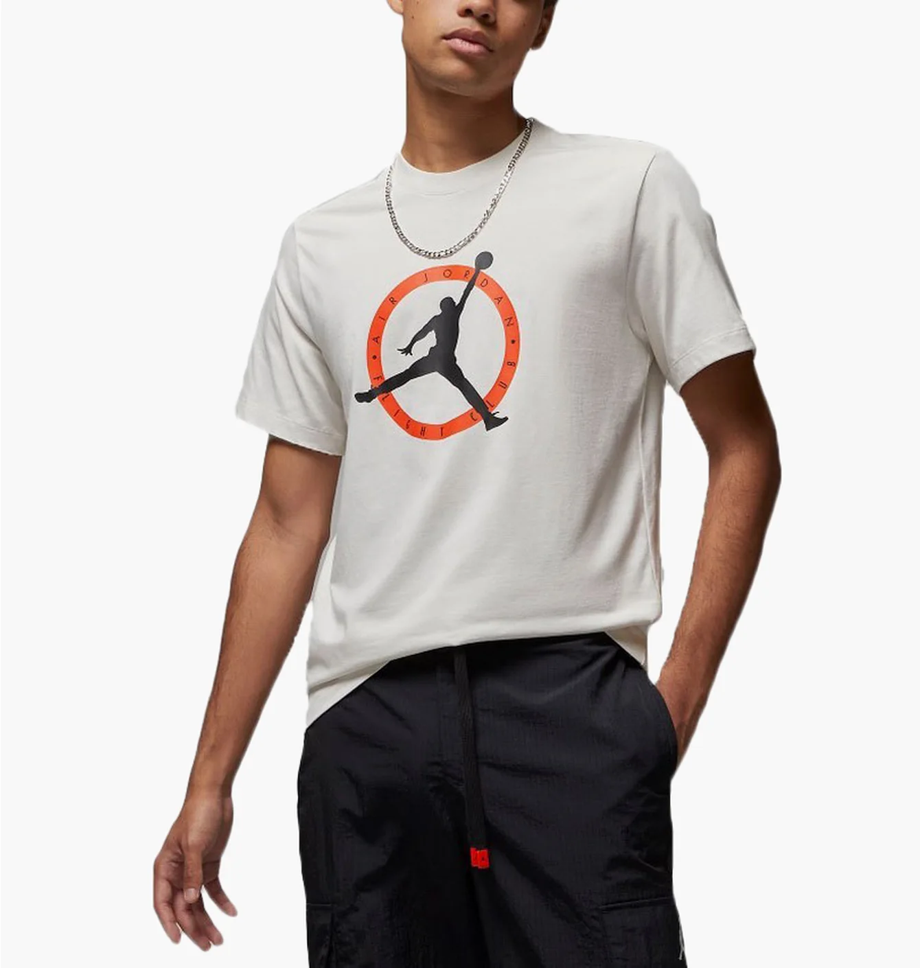 Футболка чоловіча Air Jordan Flight Mvp S T-Shirt White Dv8436-030