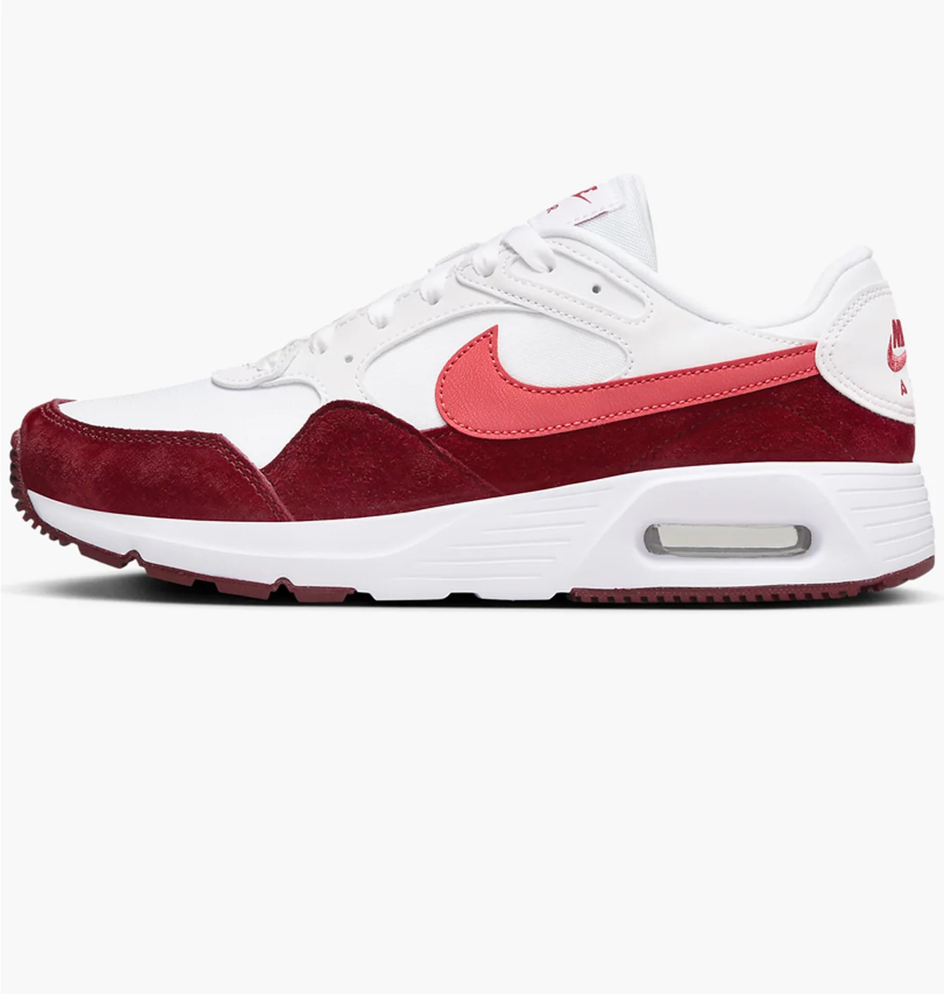 Кросівки жіночі Nike Air Max Sc White/Bordo FJ3242-100
