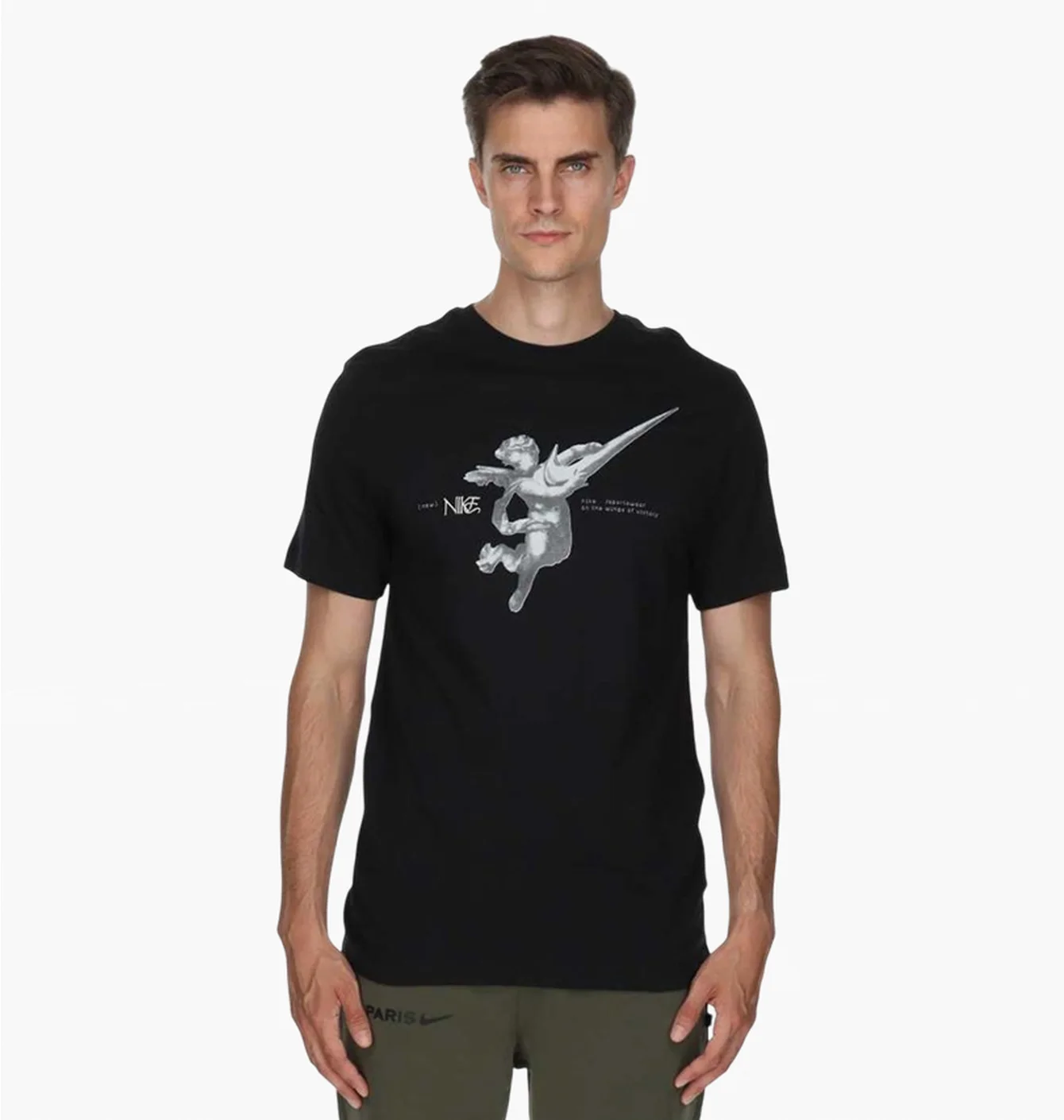 Футболка чоловіча Nike Sportswear Wings City T-Shirt Black HV0172-010