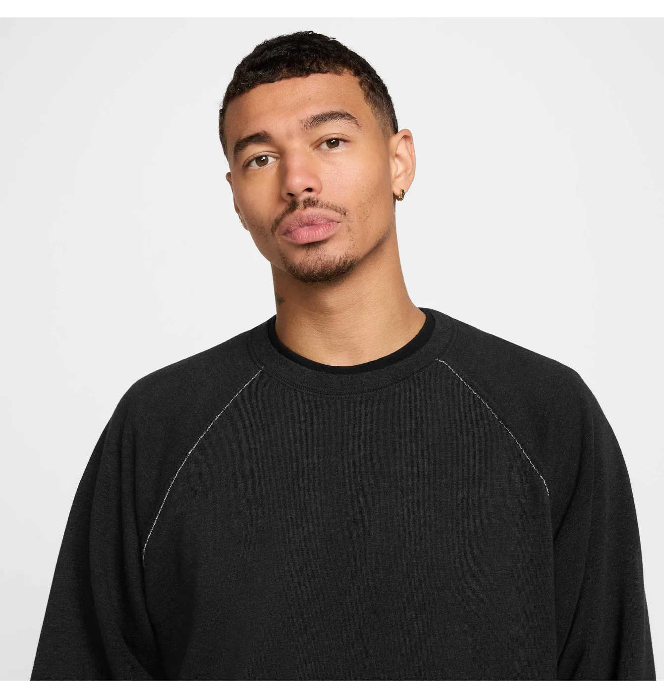 Світшот чоловічий Nike Df Heritage Fleece Black HJ3136-010