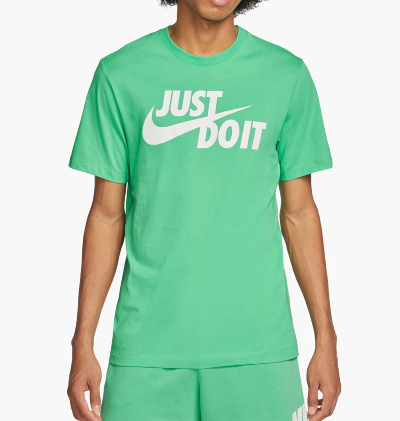 Футболка чоловіча Nike Nsw Tee Just Do It Swoosh Green AR5006-363