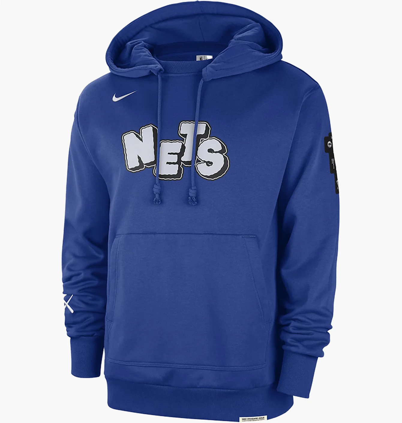 Худі чоловіче Nike Nba Courtside Brooklyn Nets Standard Issue City Edition 2023/24 Blue FB4440-495