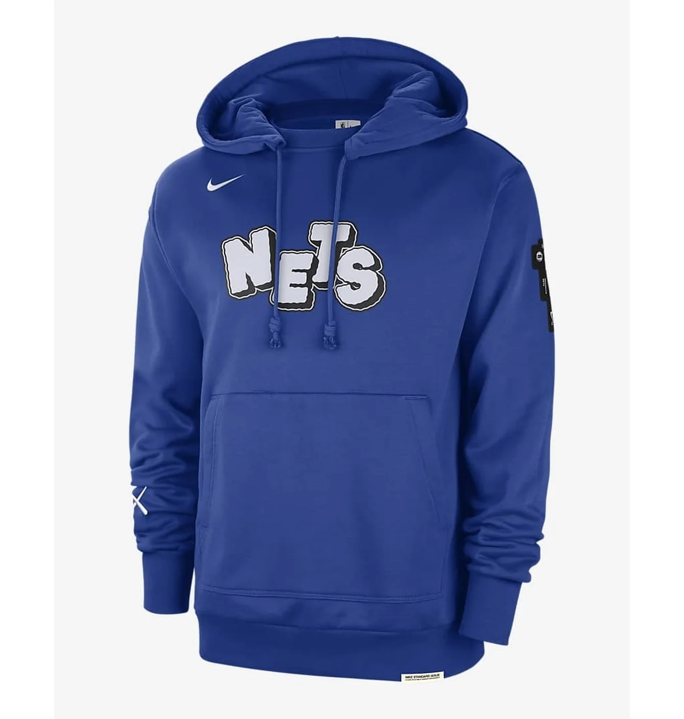 Худі чоловіче Nike Nba Courtside Brooklyn Nets Standard Issue City Edition 2023/24 Blue FB4440-495