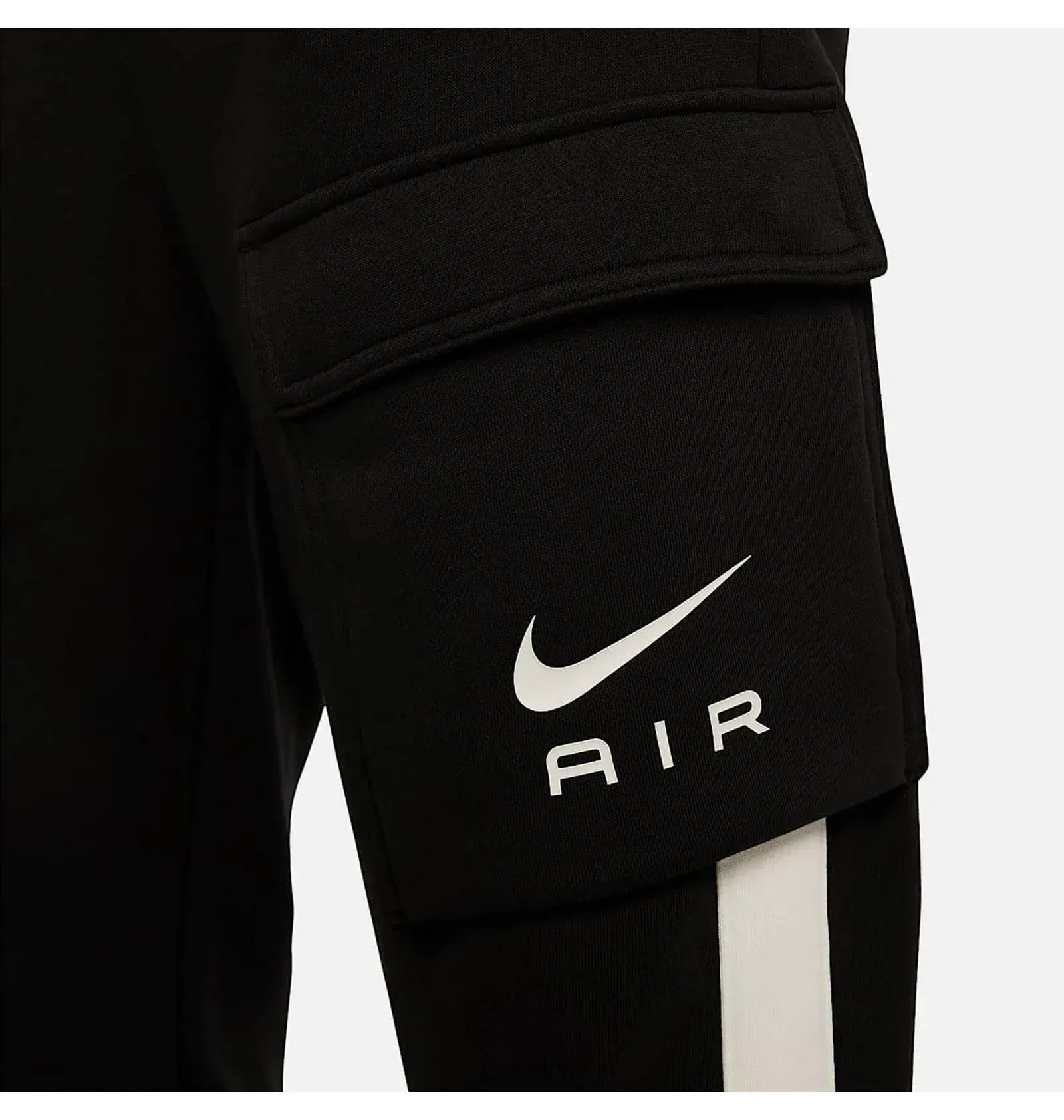 Спортивний костюм чоловічий Nike Mens Fleece Black/White (FN7691-010__FN7693-010)
