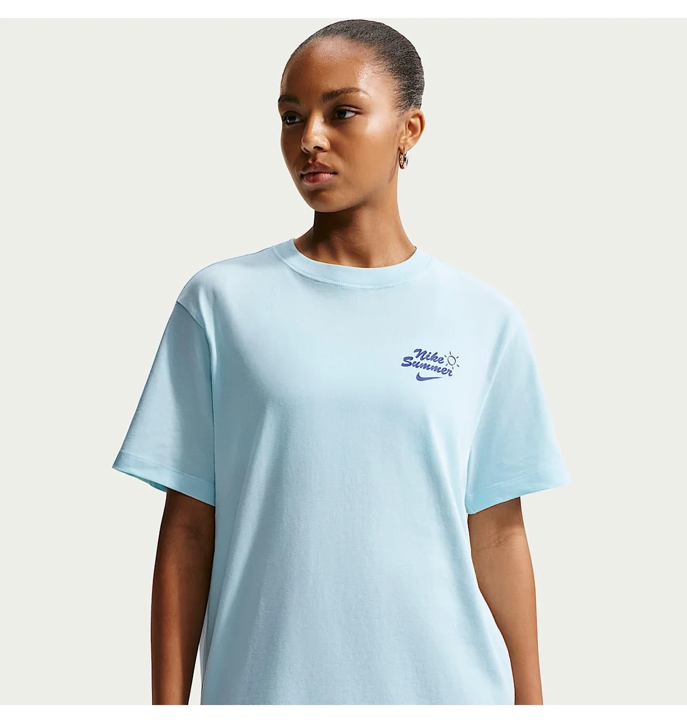 Футболка жіноча Nike Sportswear WomenS T-Shirt Blue IU9086-474