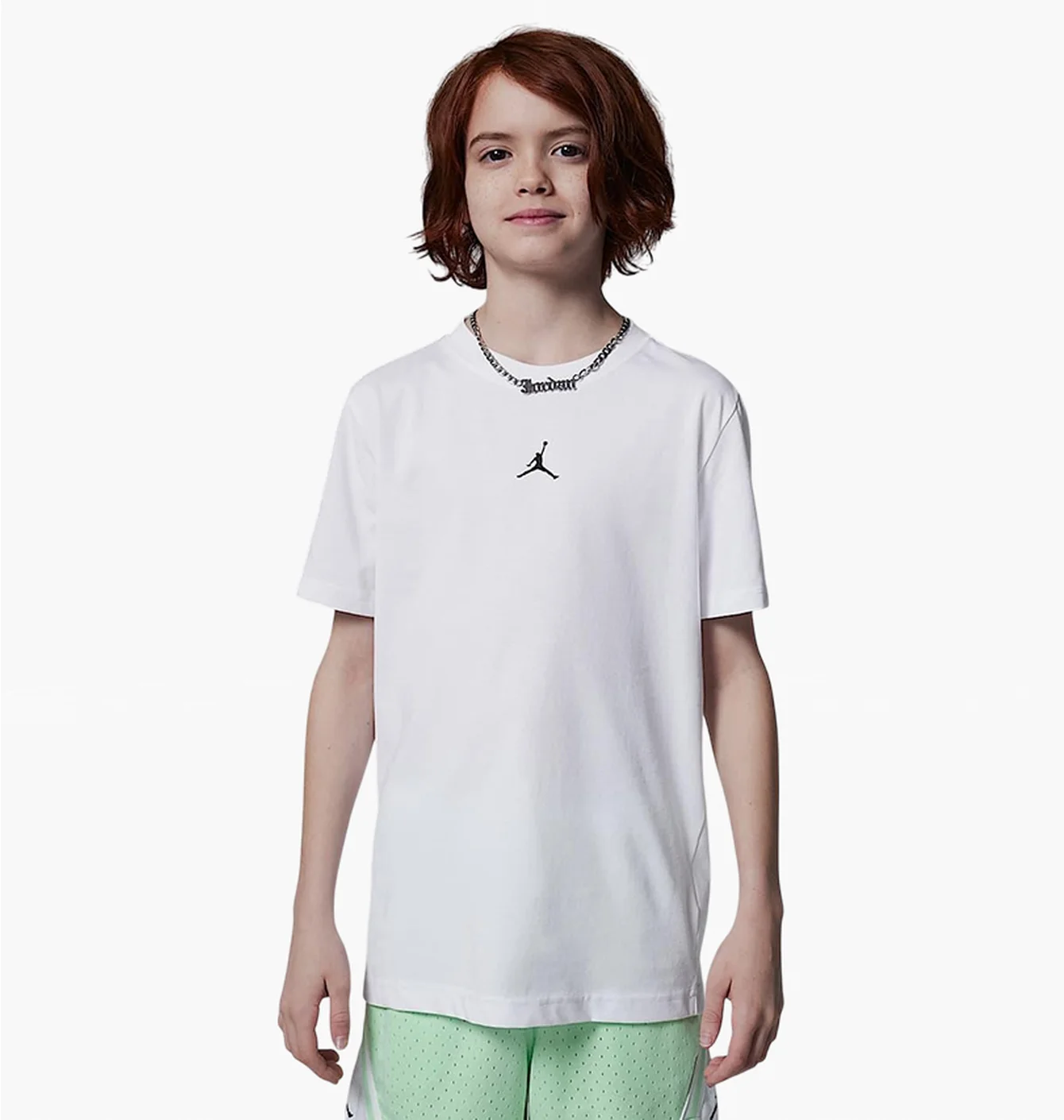 Футболка дитяча Air Jordan Sport Core Ss Tee White 95D618-001