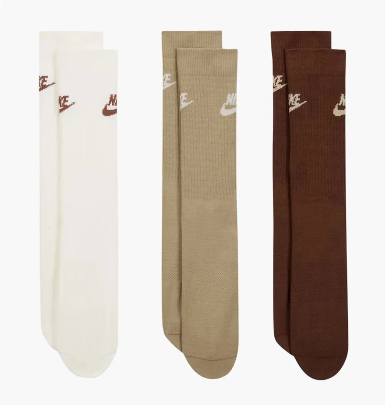 Шкарпетки Nike Essential (3 шт) Beige/Brown DX5025-904