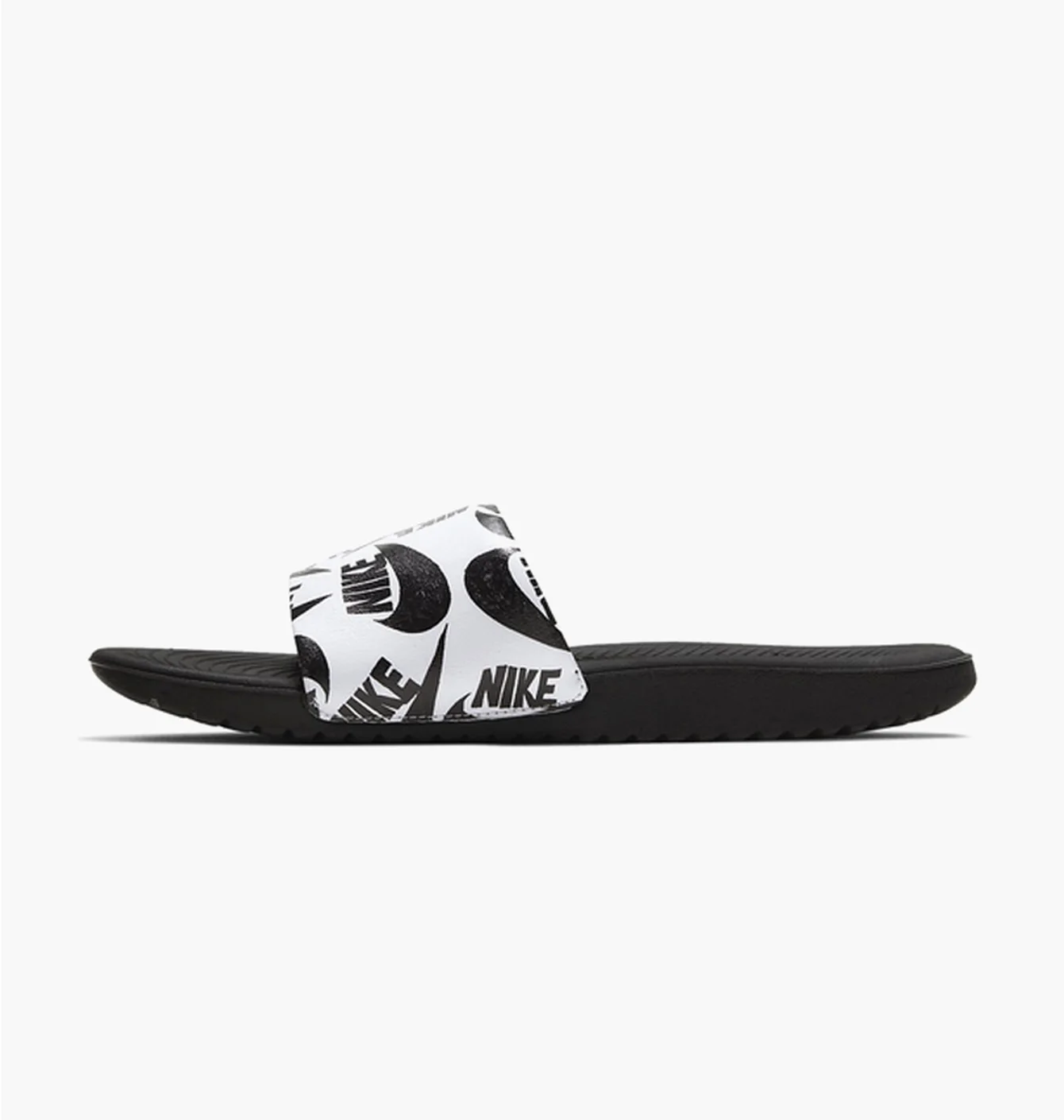 Тапочки дитячі Nike Little/Big Kids Slides Black/White Ct6619-100