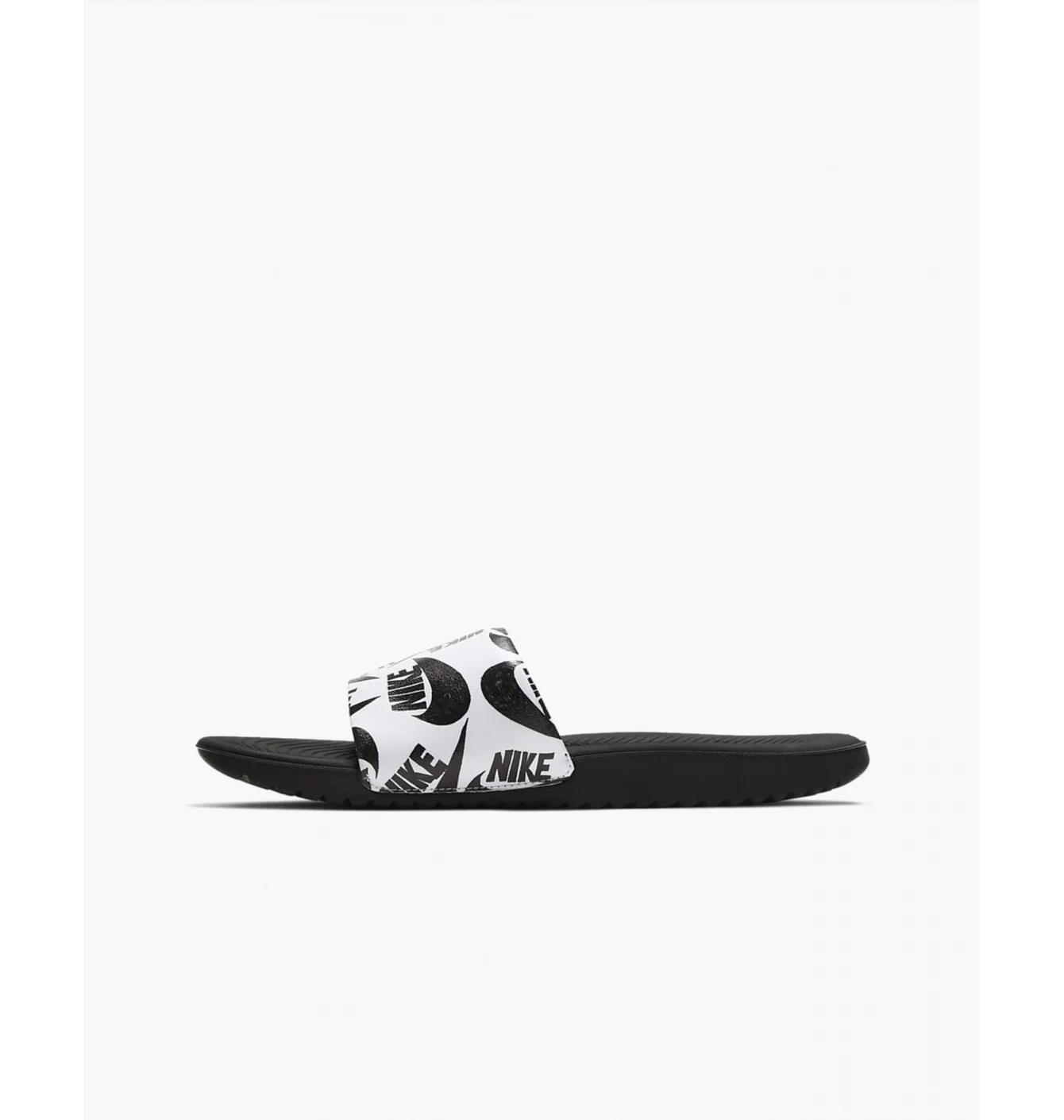 Тапочки дитячі Nike Little/Big Kids Slides Black/White Ct6619-100