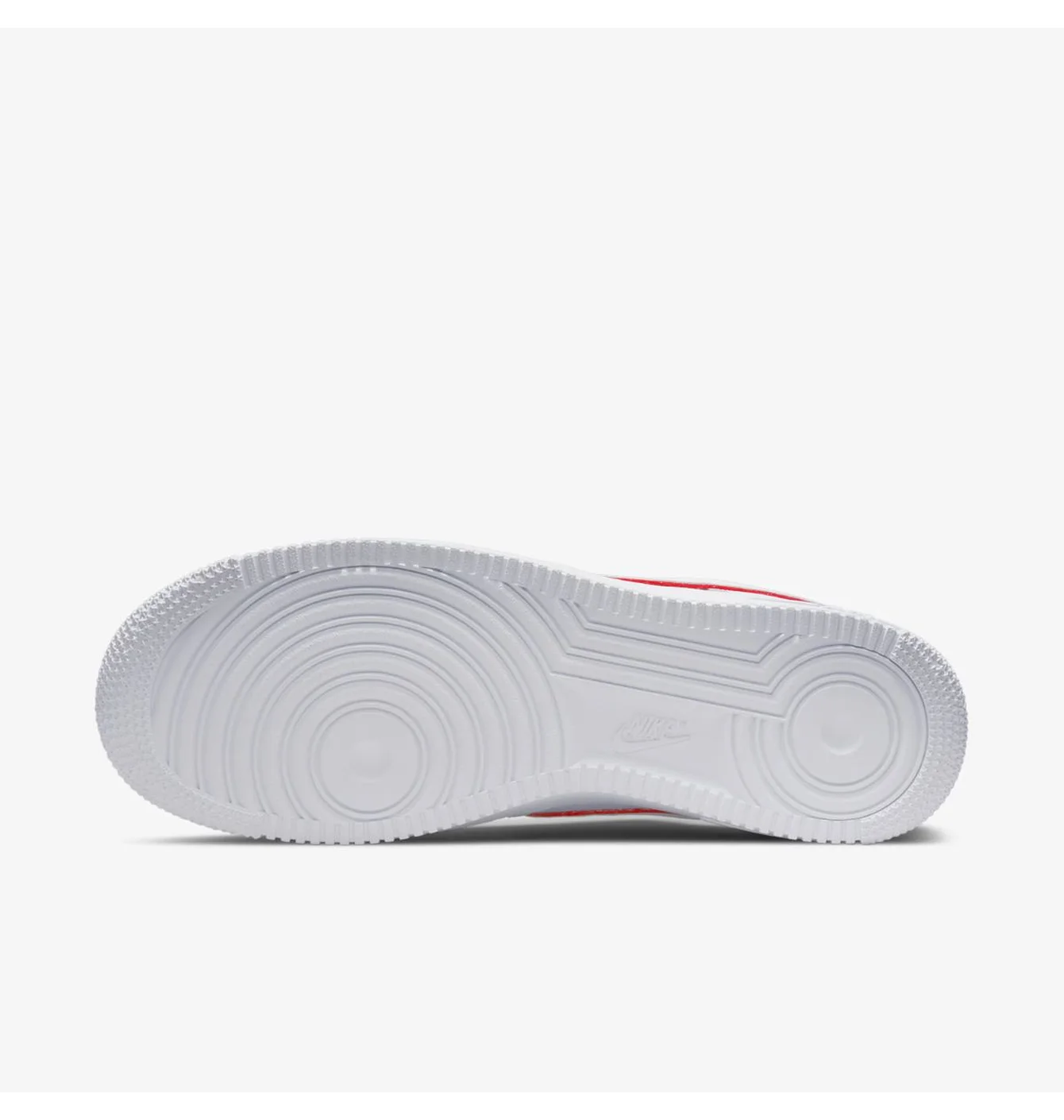 Nike Air Force 1 Low Just Do It White Noble Green Metallic Silver University Red