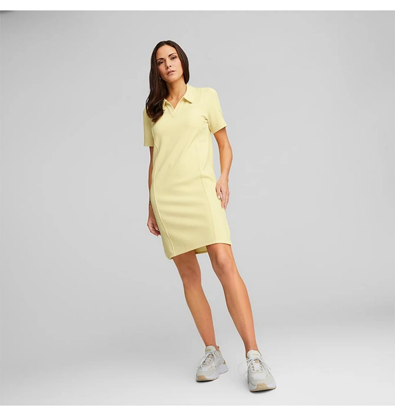 Плаття жіноче Puma Sleeve Polo Dress Yellow 673116-42