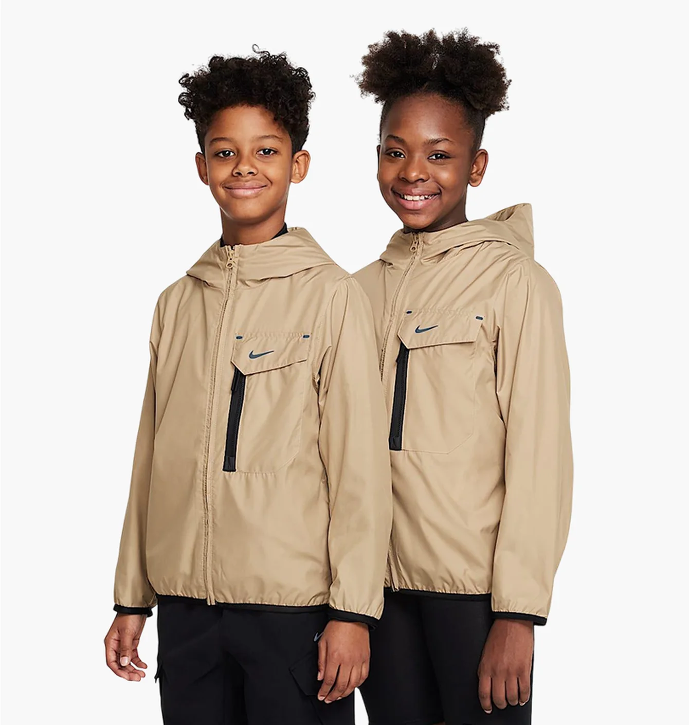 Анорак дитячий Nike Sportswear City Jacket Beige FZ4905-297