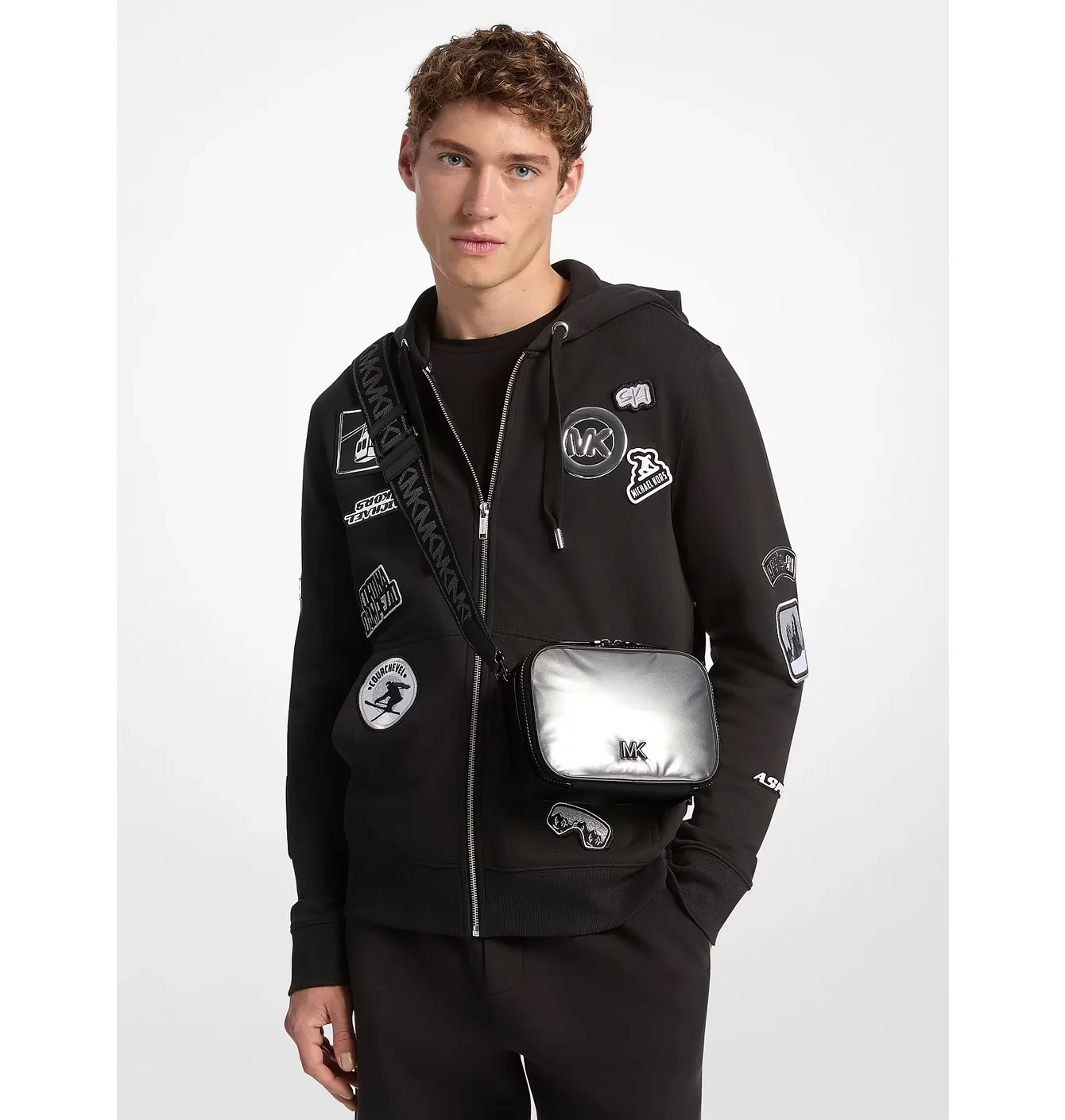Сумка унісекс Michael Kors Brooklyn Puffy Metallic 33F5LBNM6B