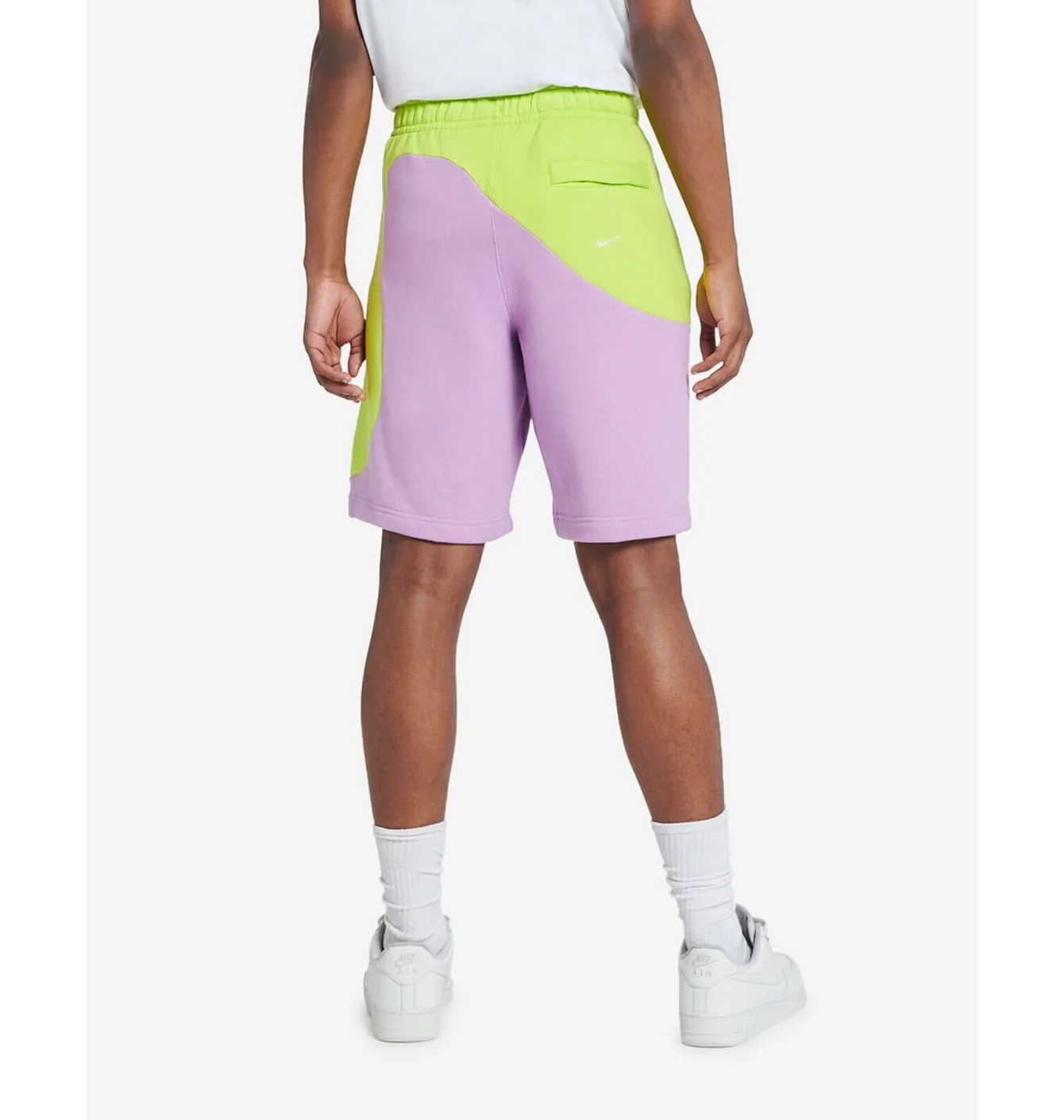 NIKE Men's CLUB FLEECE COLOR CLASH SHORTS