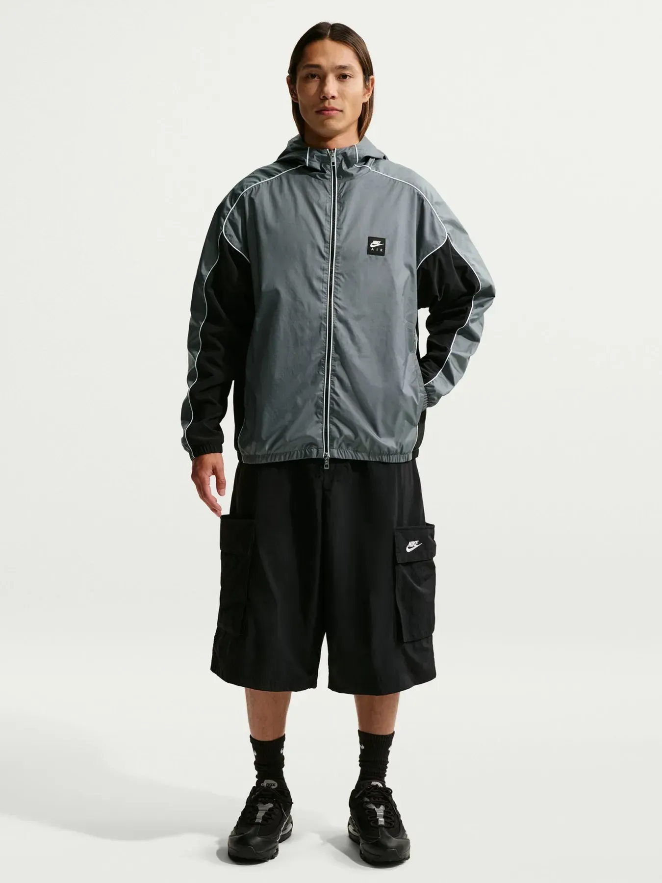 Вітровка чоловіча Nike M Nk Air Fz Hybrid Utl Jkt Hd (IO0558-084)