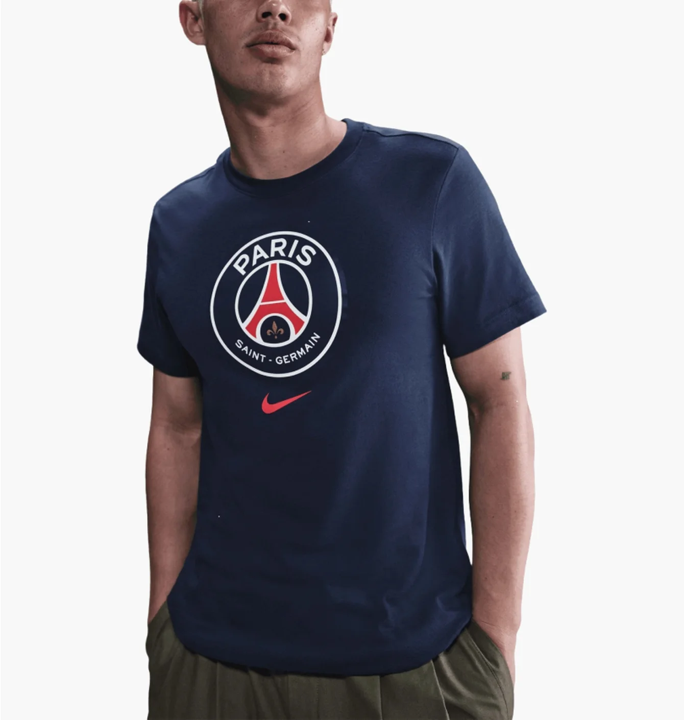 Футболка чоловіча Nike Psg Crest Blue HQ8328-410