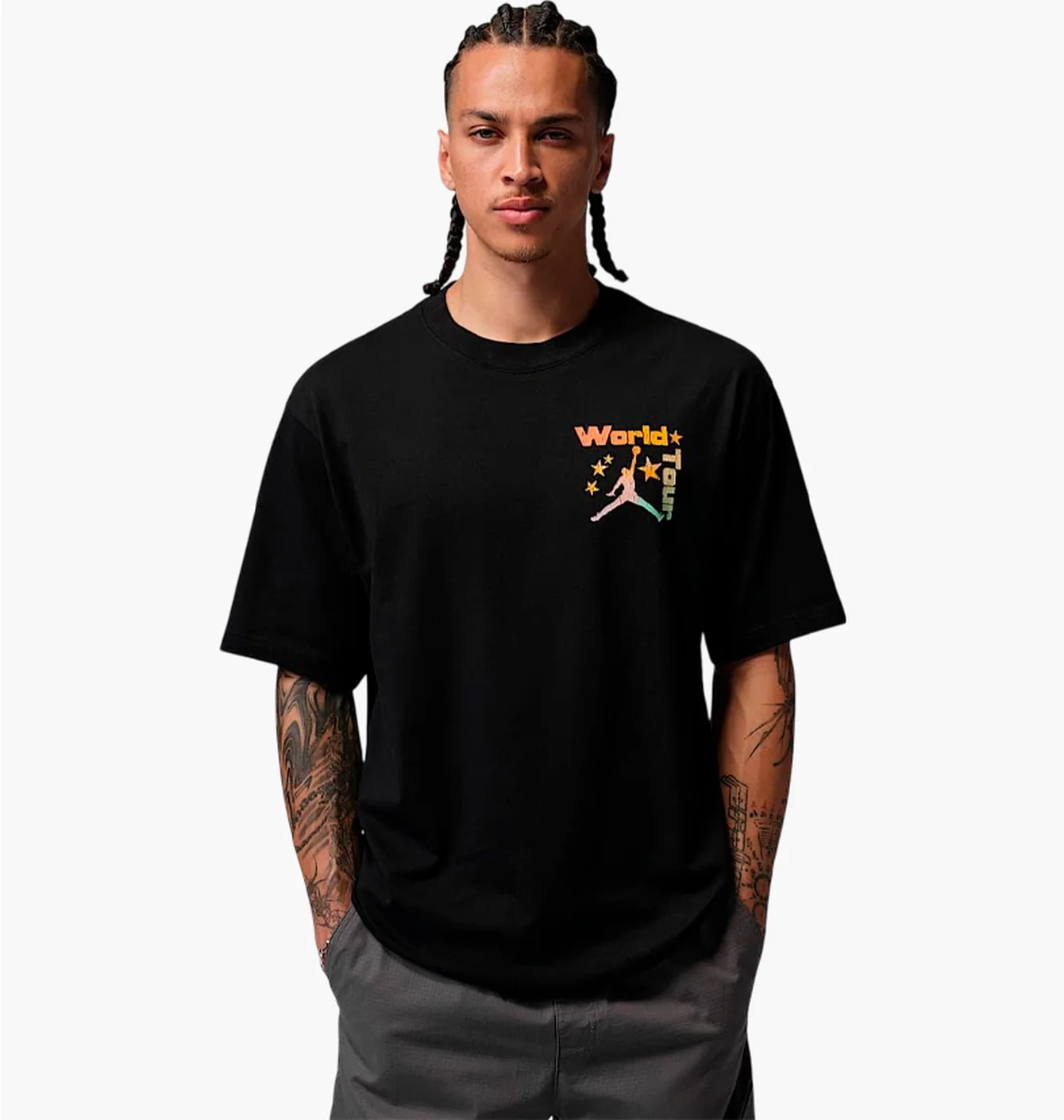 Футболка чоловіча Air Jordan Brooklyn Festival Black IF3155-010