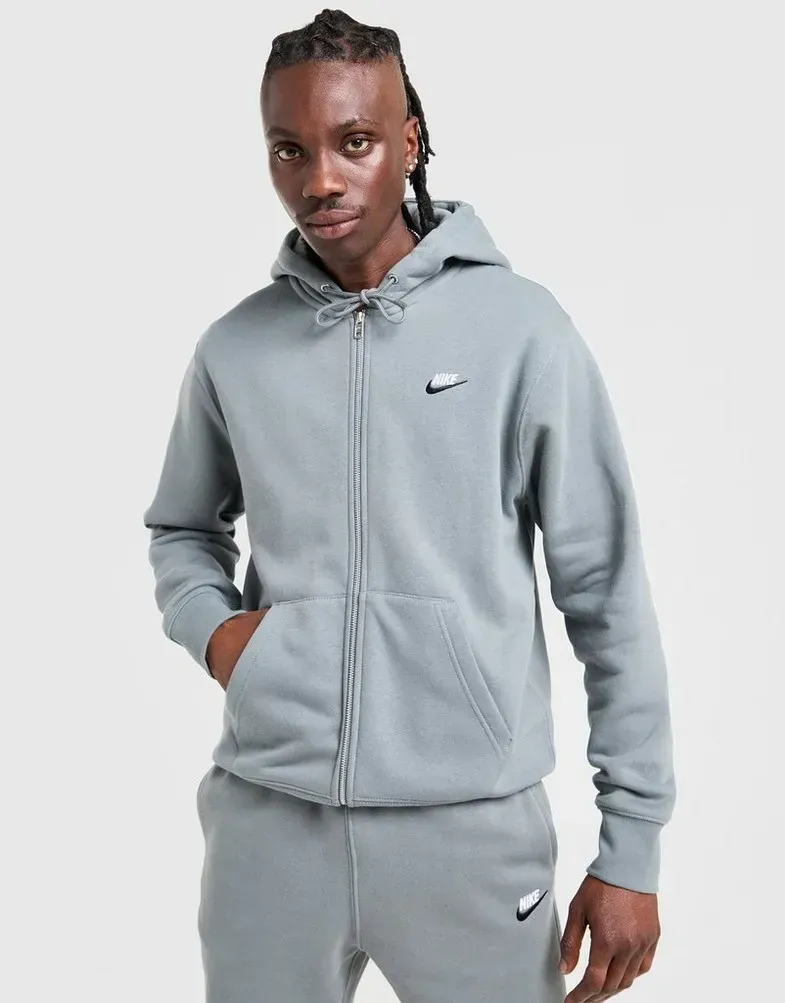 Кофта чоловіча Nike Nk Club Bb Fz Hd (FN3861-084)