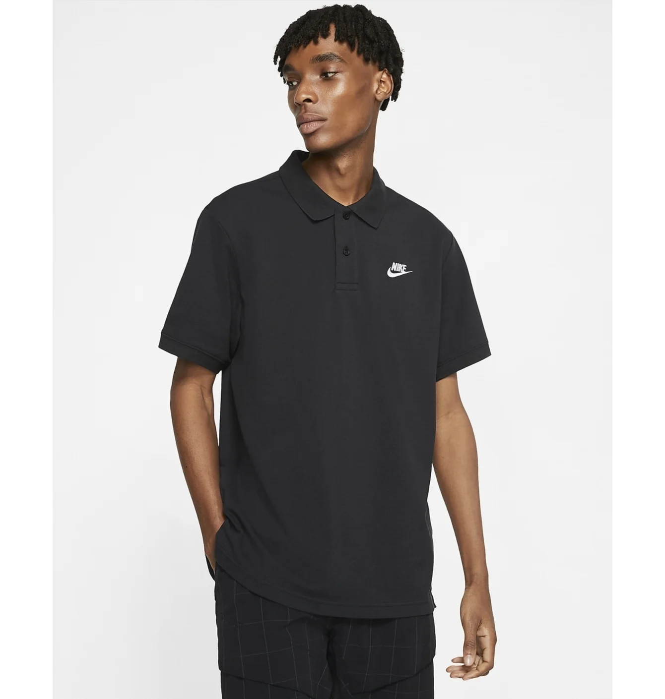 Поло чоловіче Nike M Nsw Spe Polo Matchup Pq Black CJ4456-010