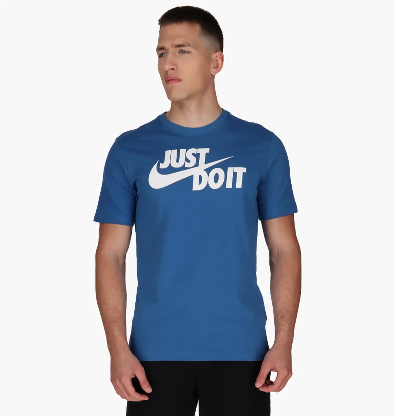 Футболка чоловіча Nike Nsw Tee Just Do It Swoosh Blue Ar5006-407