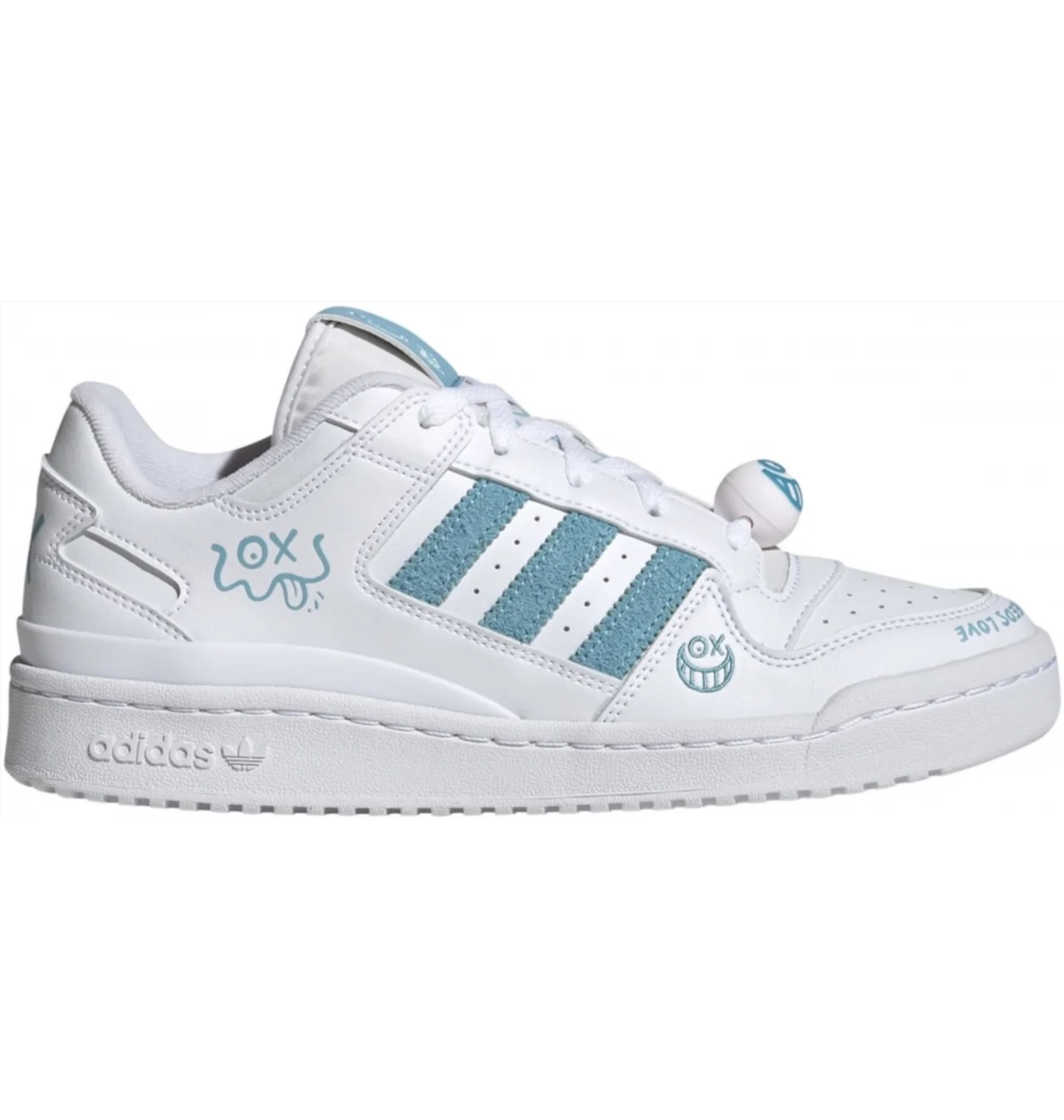 ADIDAS ORIGINALS FORUM LOW CL WHITE