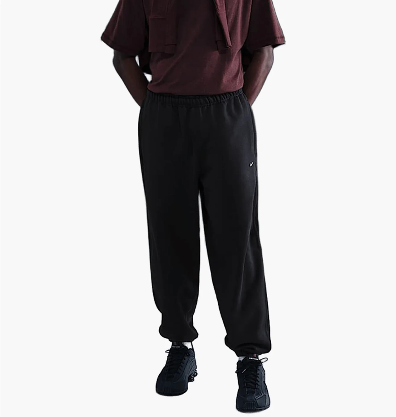 Штани чоловічі Nike Solo Swoosh Black HV1088-010