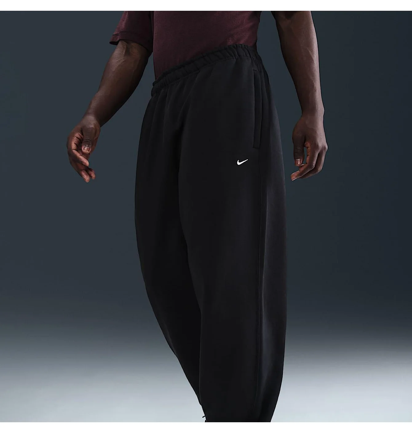 Штани чоловічі Nike Solo Swoosh Black HV1088-010