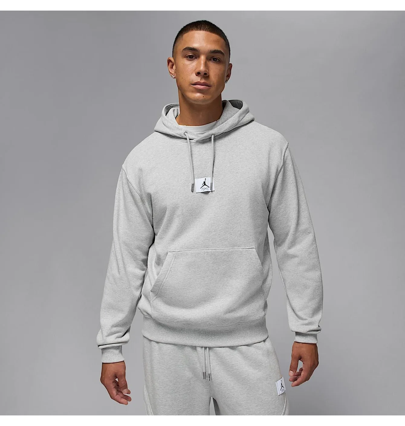 Худі чоловіче Air Jordan Flight Fleece Grey FV7247-050