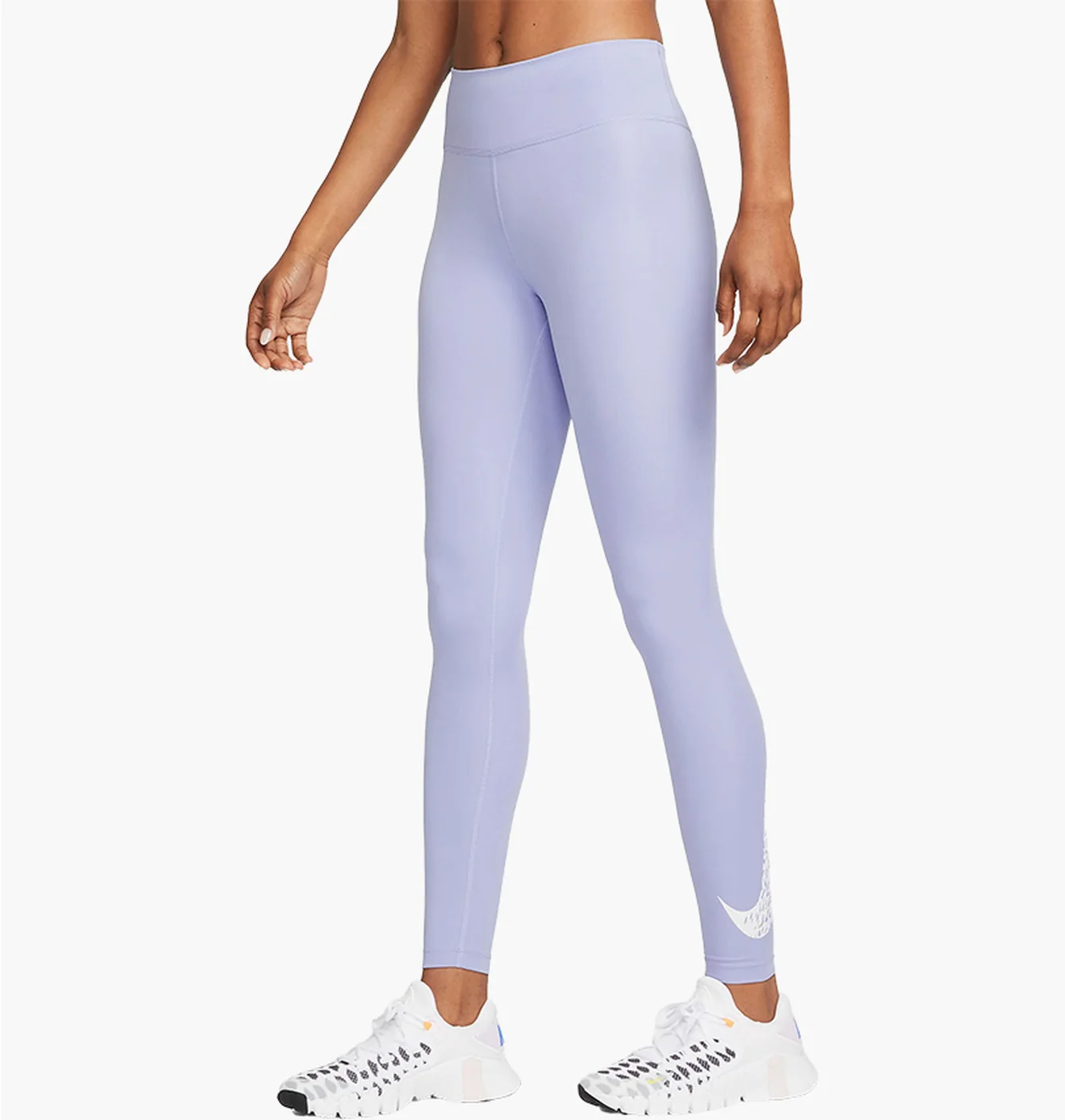 Легінси жіночі Nike Swoosh Run Leggings Light Blue DM7767-569