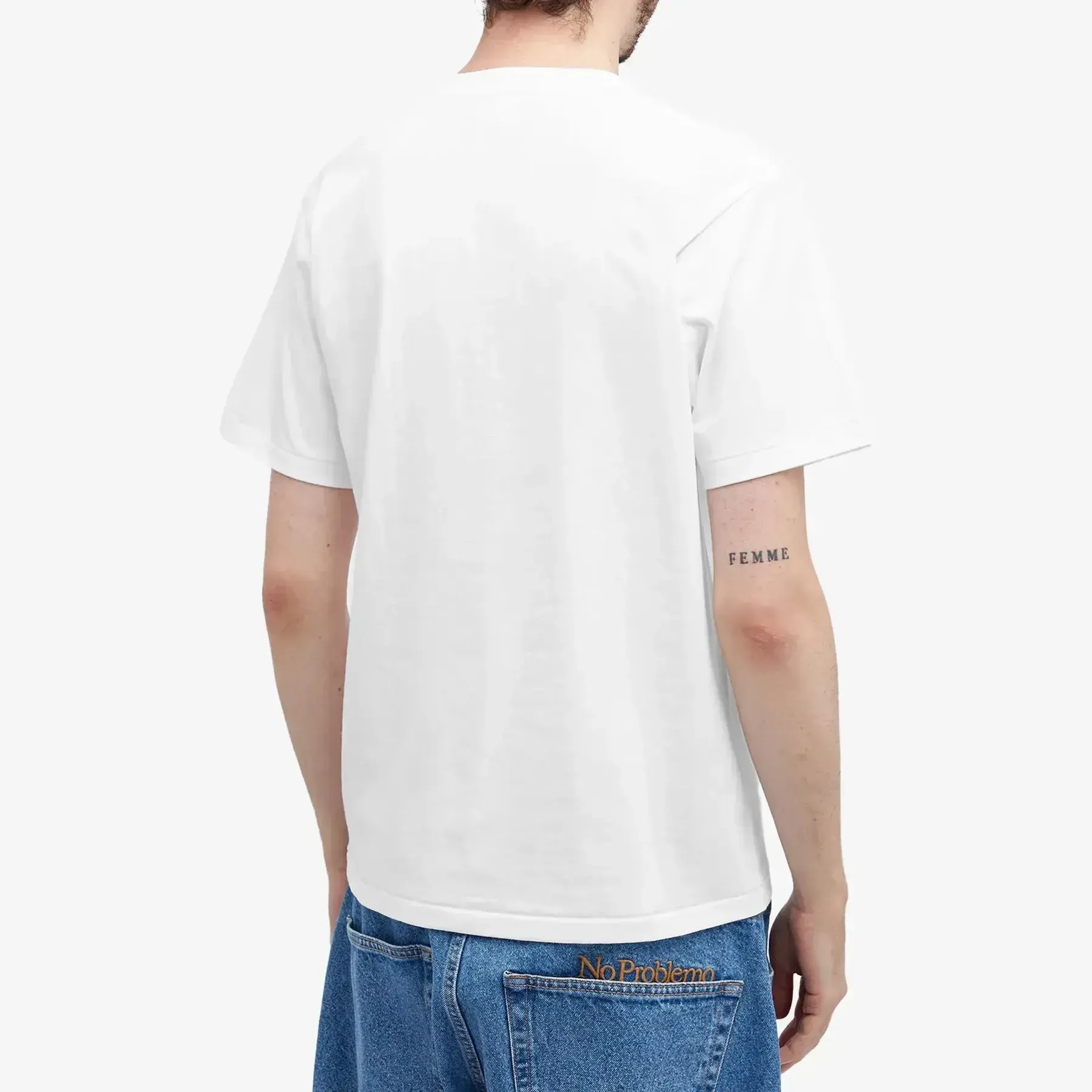 A Bathing Ape Classic College T-Shirt gray