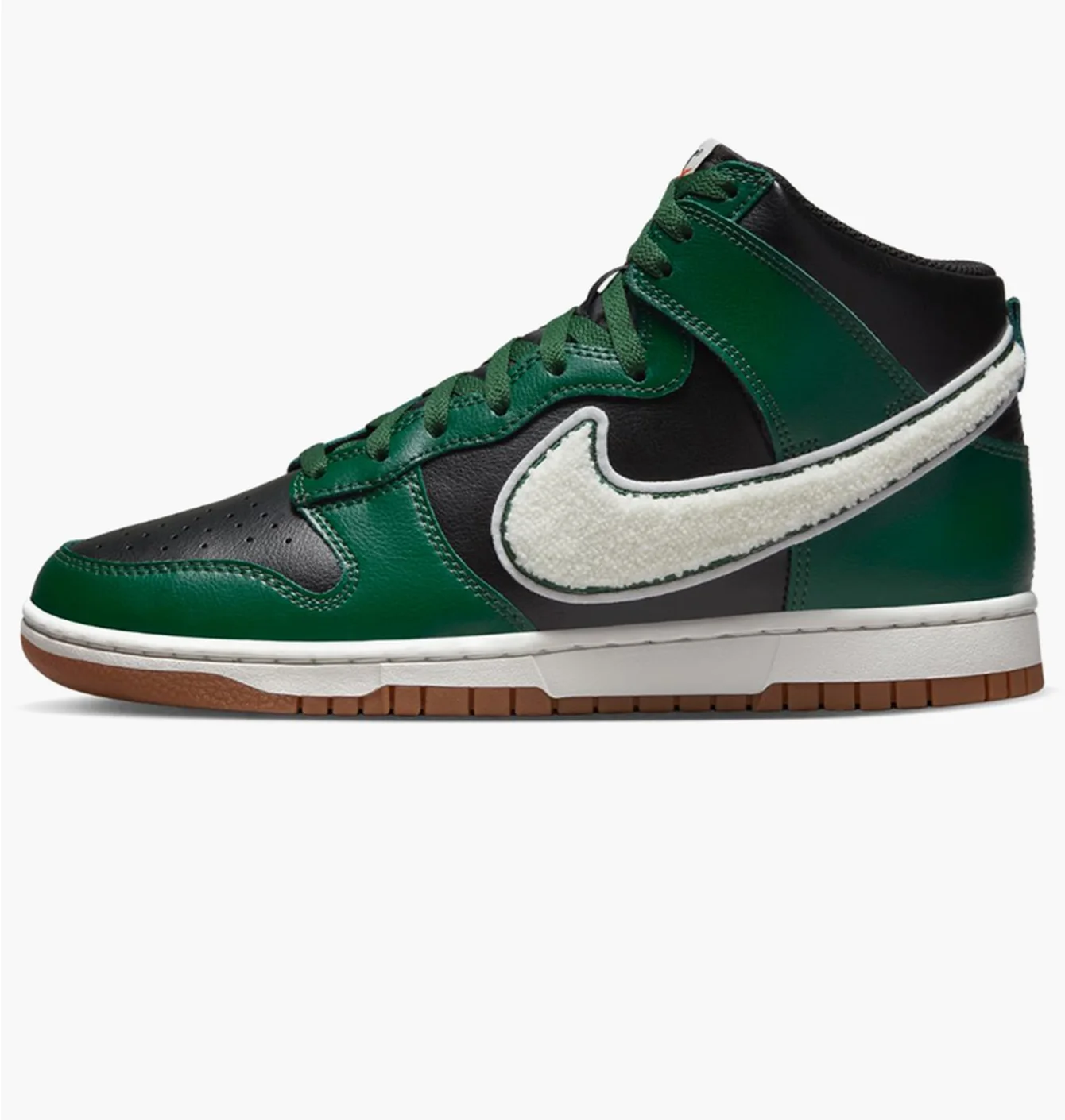 Кроссовки Nike Dunk High Retro Shoes Black/Green