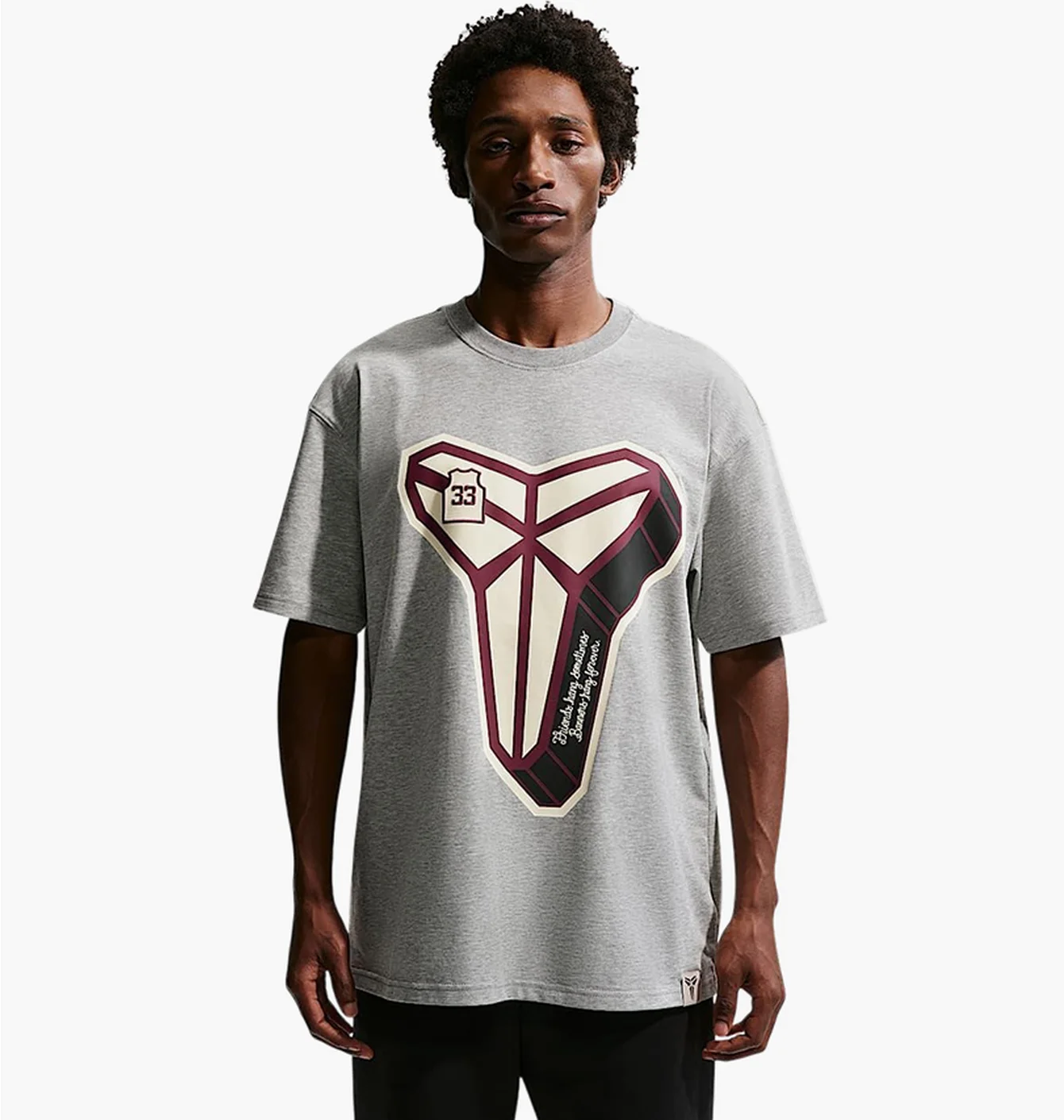 Футболка чоловіча Nike Kobe Dri-Fit Basketball T-Shirt Grey IO1152-063
