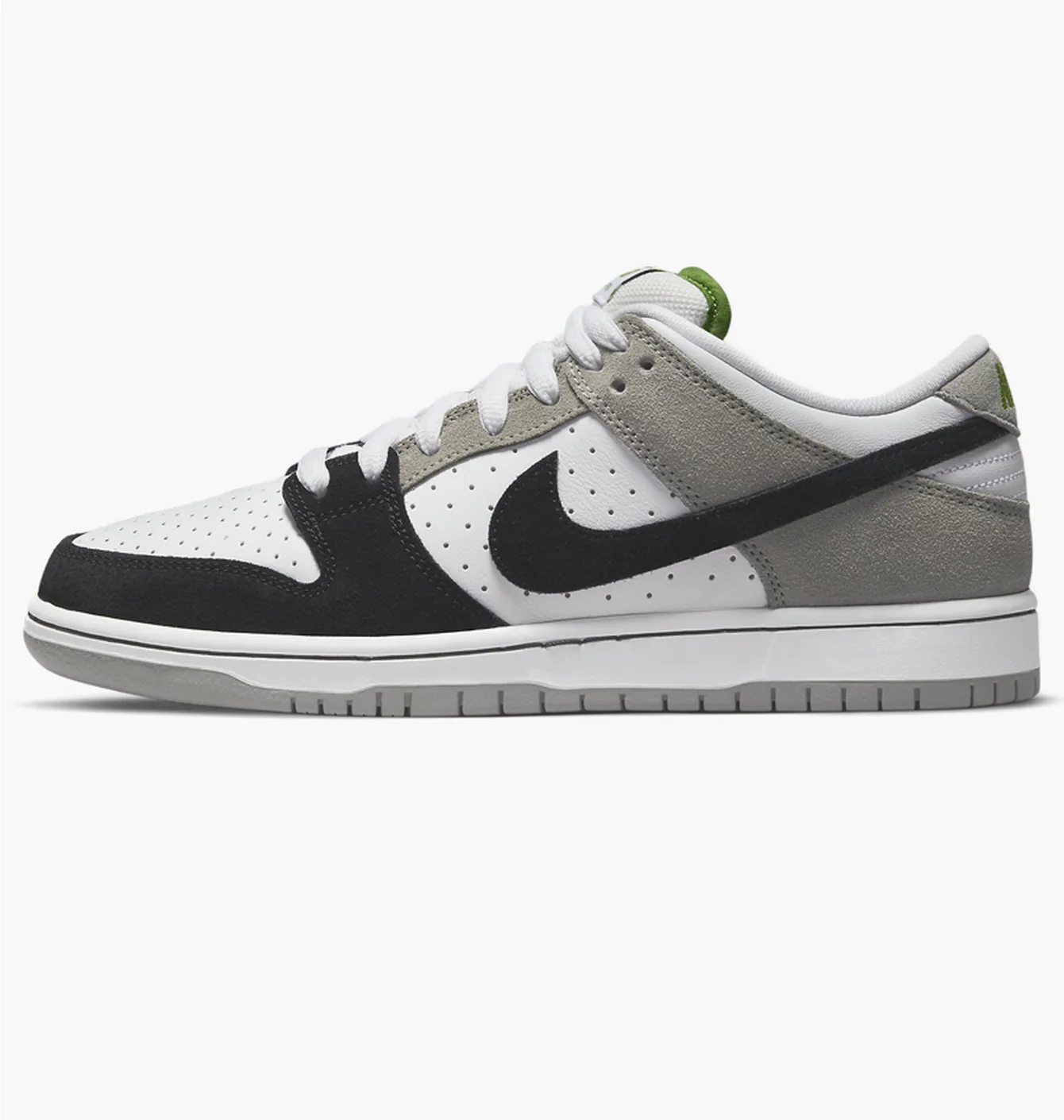 Кросівки унісекс Nike Sb Dunk Low Chlorophyll White/Grey Bq6817-011