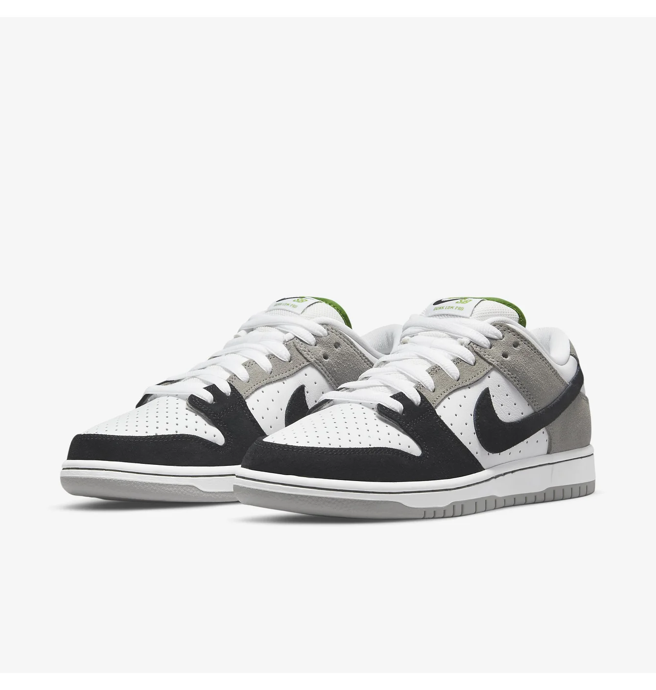 Кросівки унісекс Nike Sb Dunk Low Chlorophyll White/Grey Bq6817-011