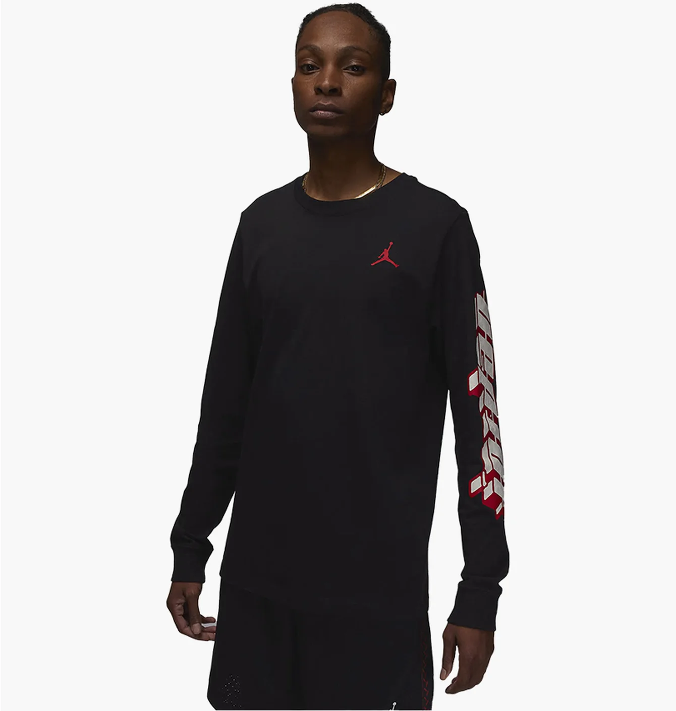 Лонгслив AIR JORDAN BRAND BLACK