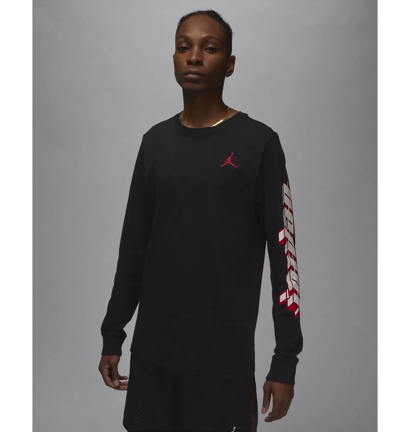 Лонгслив AIR JORDAN BRAND BLACK
