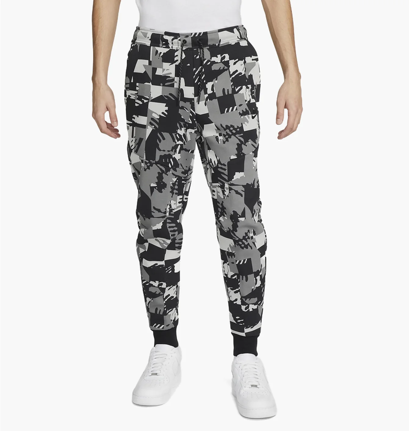 Штани Nike Tech Fleece Camo Grey Black Suite