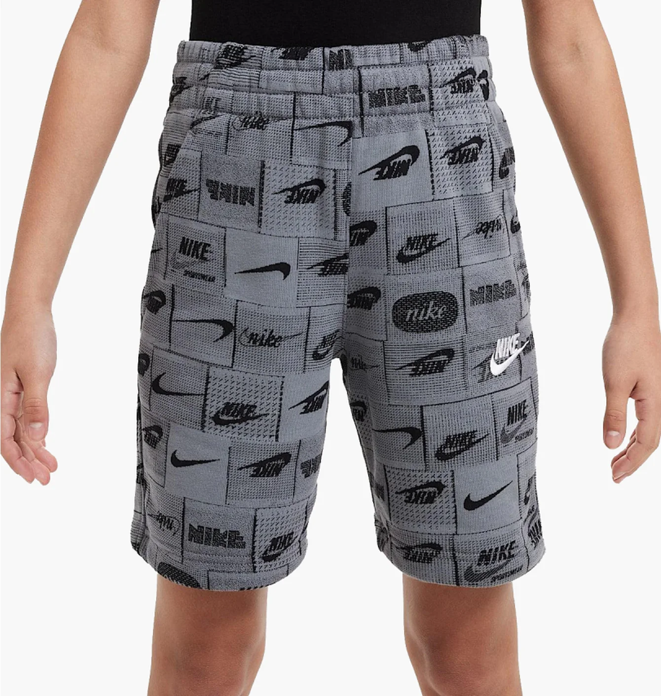 Шорти дитячі Nike K Ns Club Ft Short Aop Grey FN8743-084
