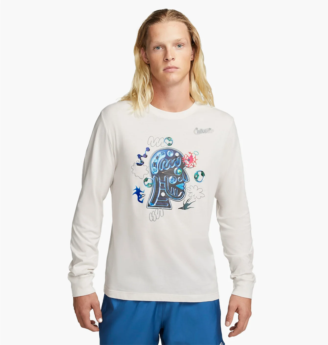 Лонгслив Nike Sportswear Mens T-Shirt White