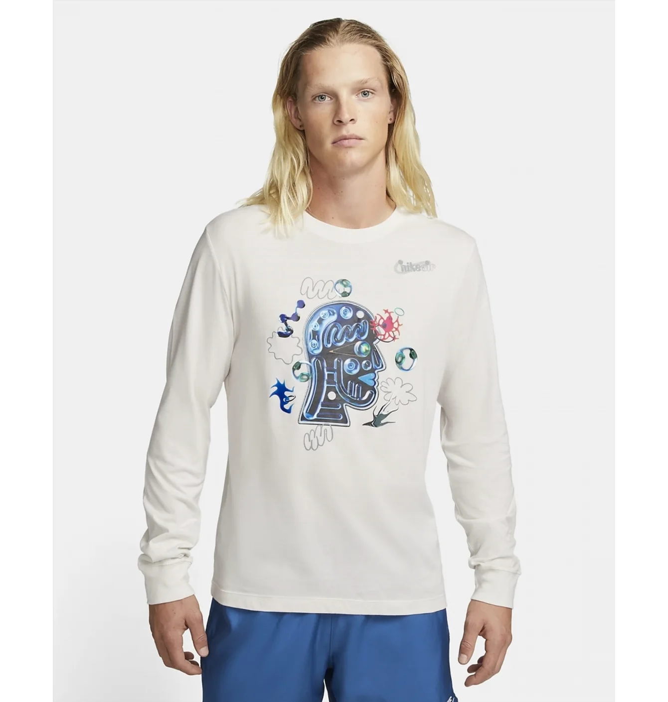 Лонгслив Nike Sportswear Mens T-Shirt White