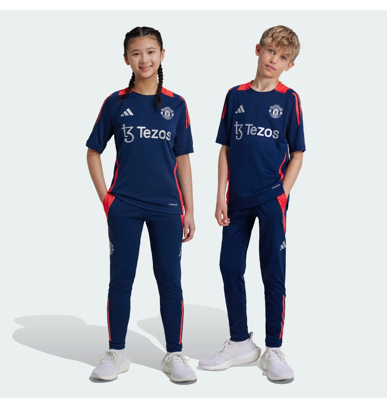 Штани дитячі Adidas Manchester United Tiro 24 Training Performance Blue IT2025