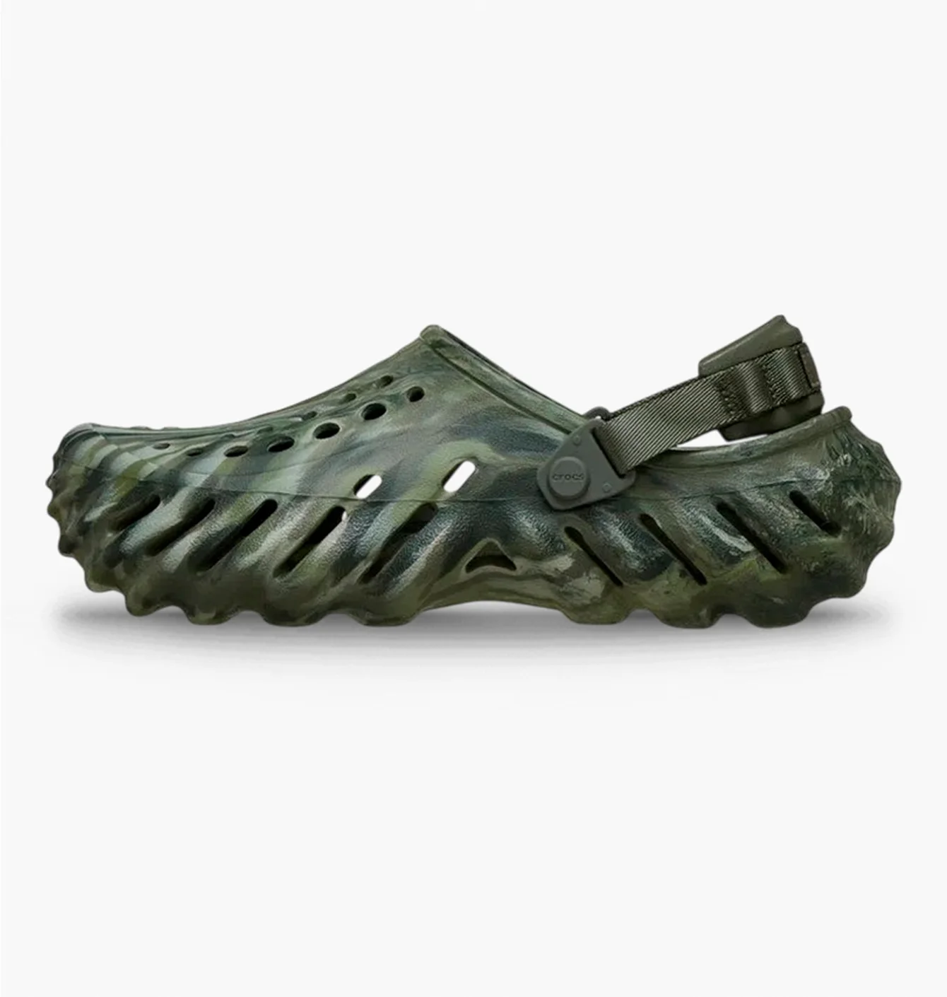 Тапочки унісекс CROCS Echo Olive 208454-3N4
