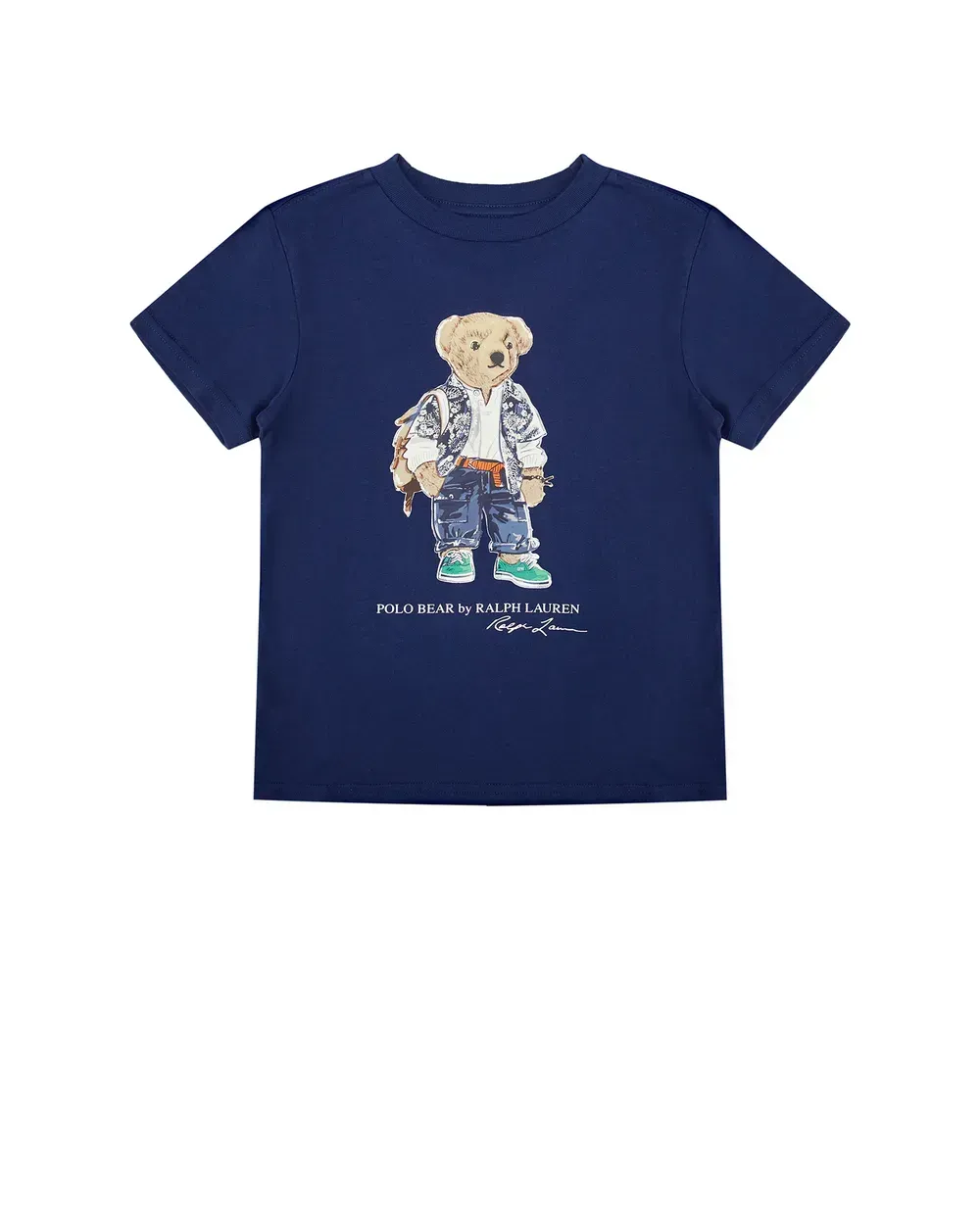 " Ralph Lauren
Short Sleeve Casual  Bear Jersey T-Shirt" kids