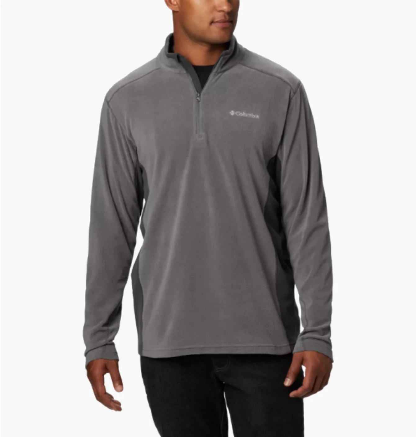 Кофта чоловіча Columbia Klamath Range Half Zip In Grey AM6558-024