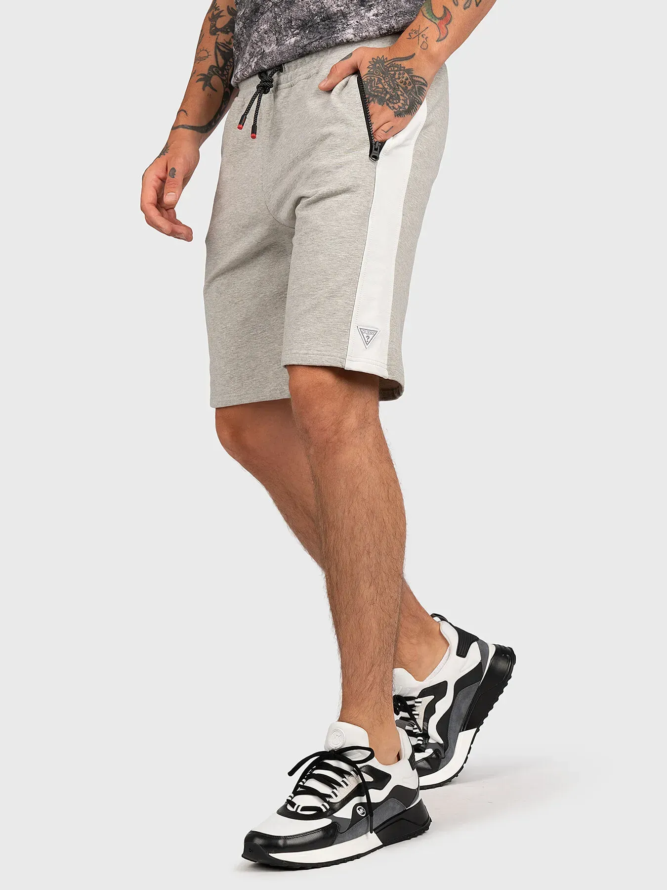 GUESS TERRELL blue sports shorts
