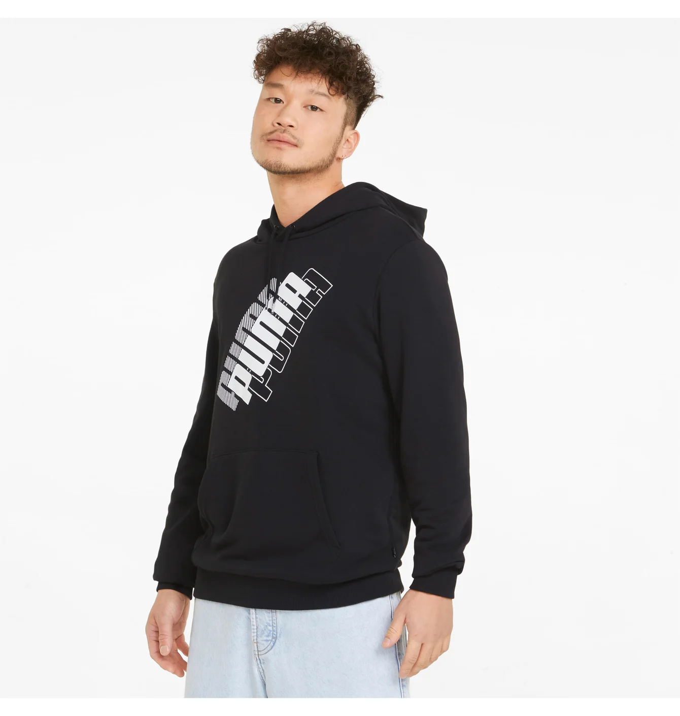 Худі чоловіче Puma Power Logo Black 847378-01