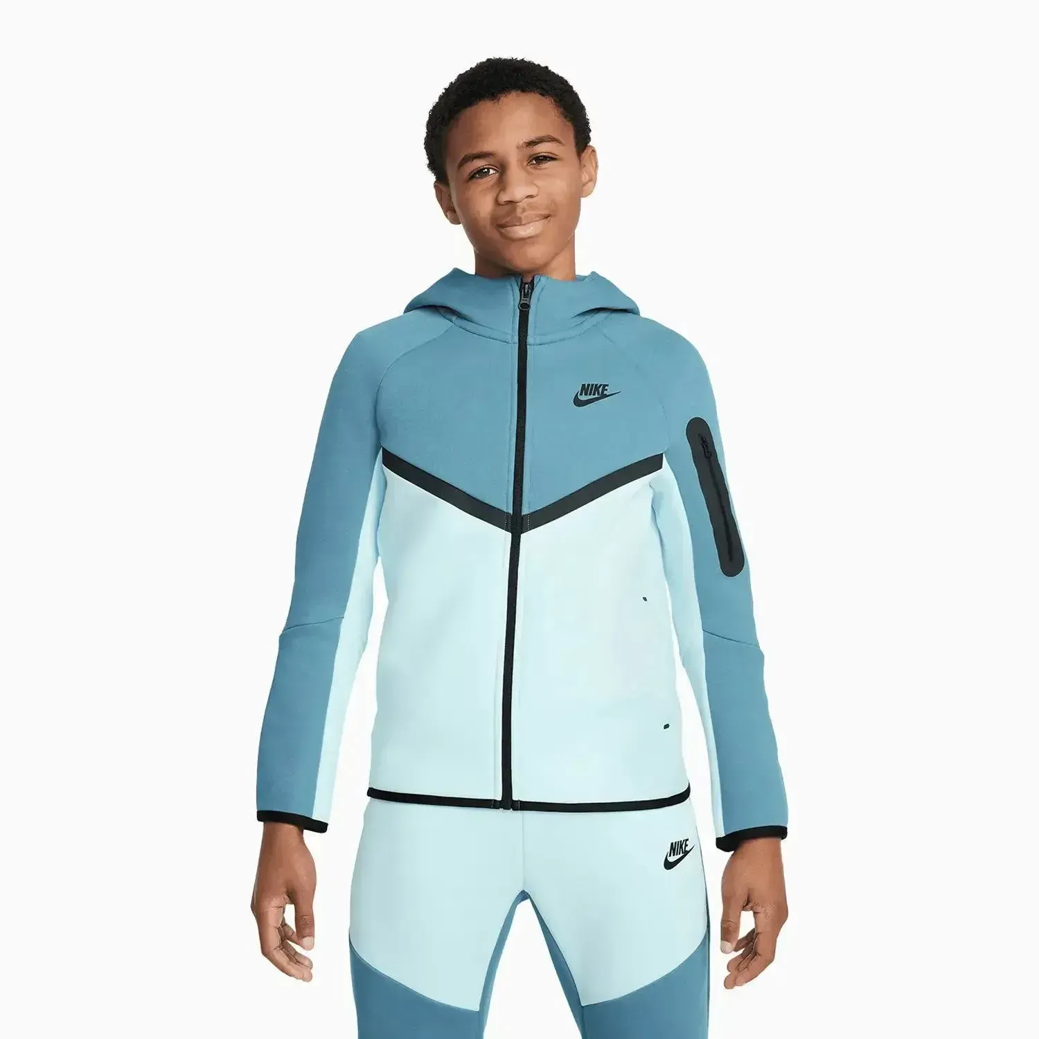 Спортивний костюм підлітковий Nike Sportswear Tech Fleece Tracksuit (HV5867-476__HV5869-006)