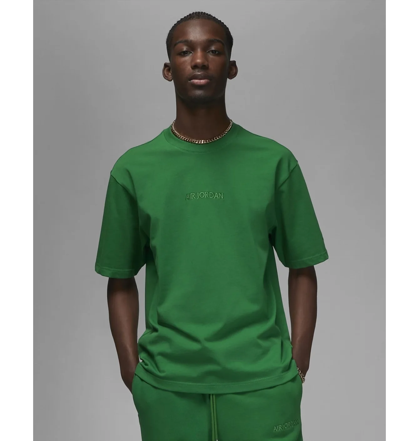 Футболка Air Jordan Wordmark Tee Green