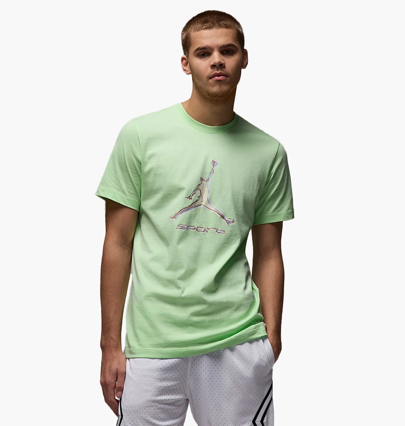 Футболка чоловіча Air Jordan Sport Green HQ7984-376
