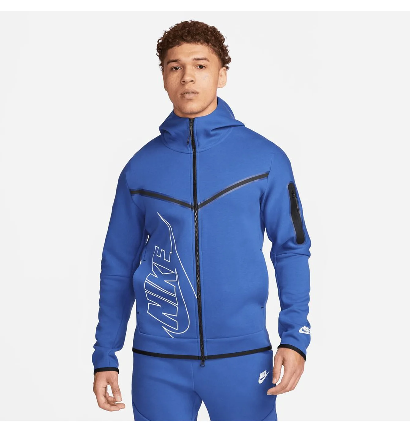 Кофта Nike Tech Fleece Windrunner Blue